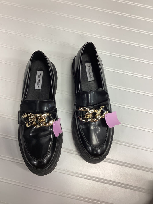 Shoes Heels Block By Steve Madden In Black, Size:9.5