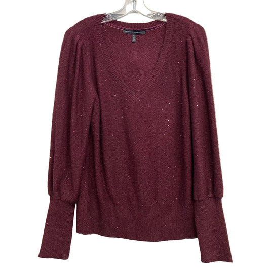 Sweater By White House Black Market In Maroon, Size:Xl