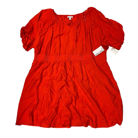 Dress Casual Short By Nine West In Red, Size:3
