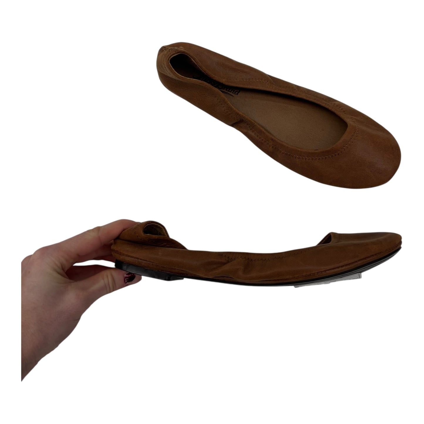 Shoes Flats By Lucky Brand In Brown, Size:7.5