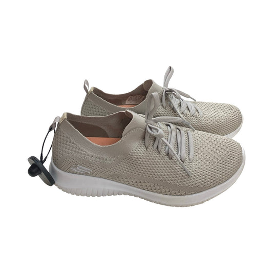 Shoes Athletic By Skechers In Cream, Size:10