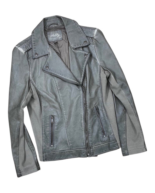 Jacket Moto By Seafolly In Green, Size:M