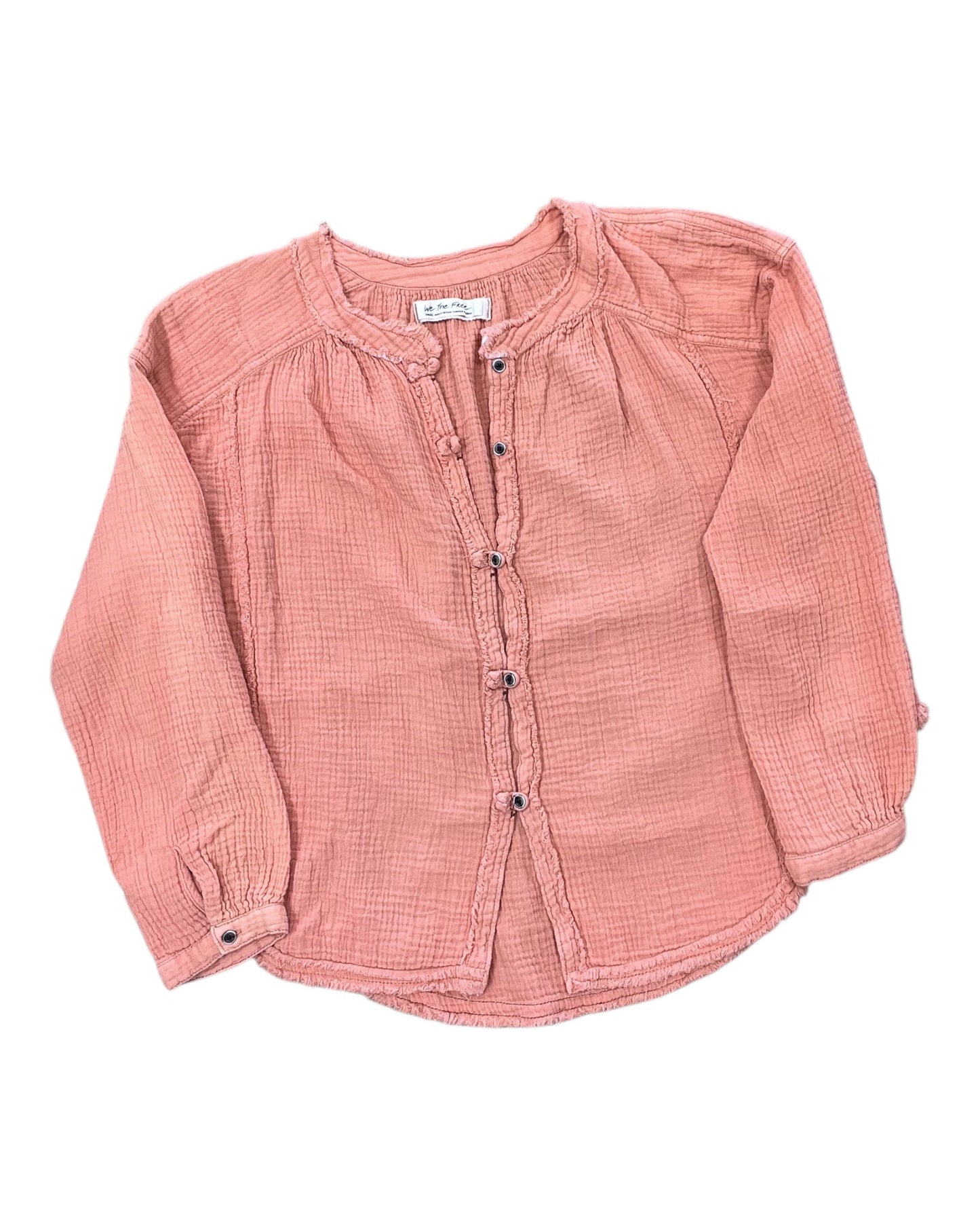 Blouse Ls By We The Free In Orange, Size:S