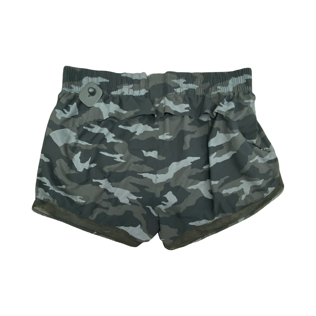 Athletic Shorts By Athleta In Camouflage Print, Size:L