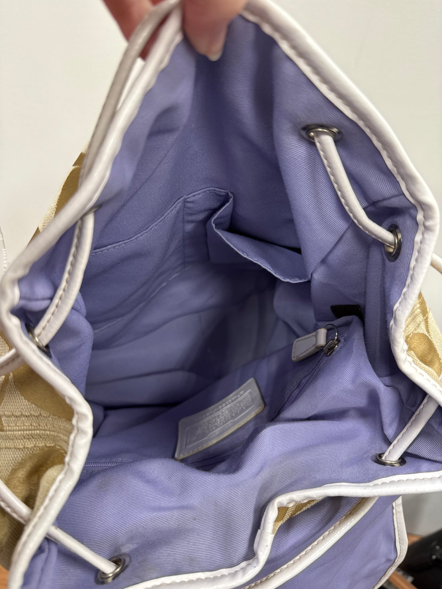 Backpack Designer By Coach, Size: Medium