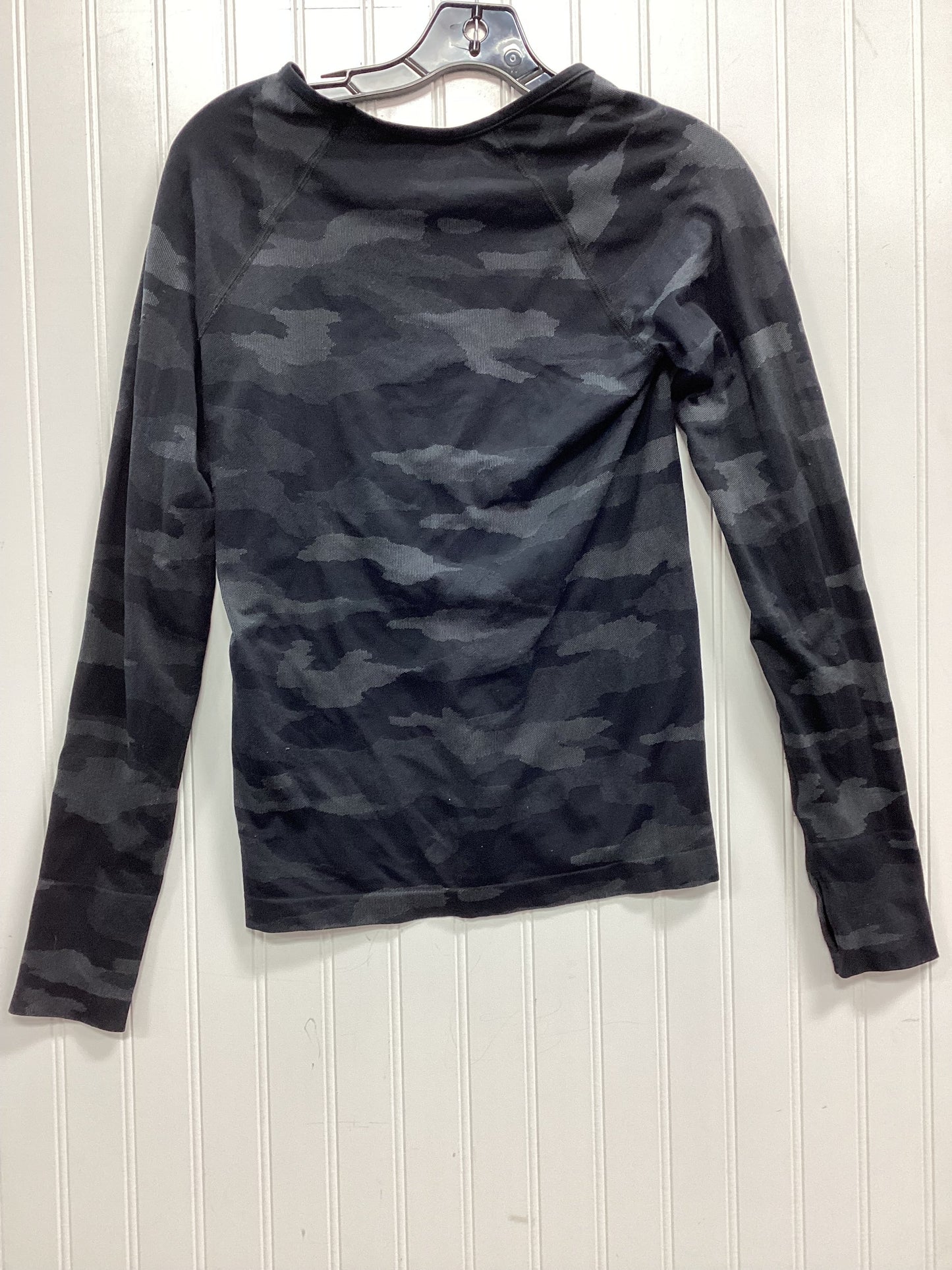 Athletic Top Ls Crewneck By Athleta In Black, Size:S