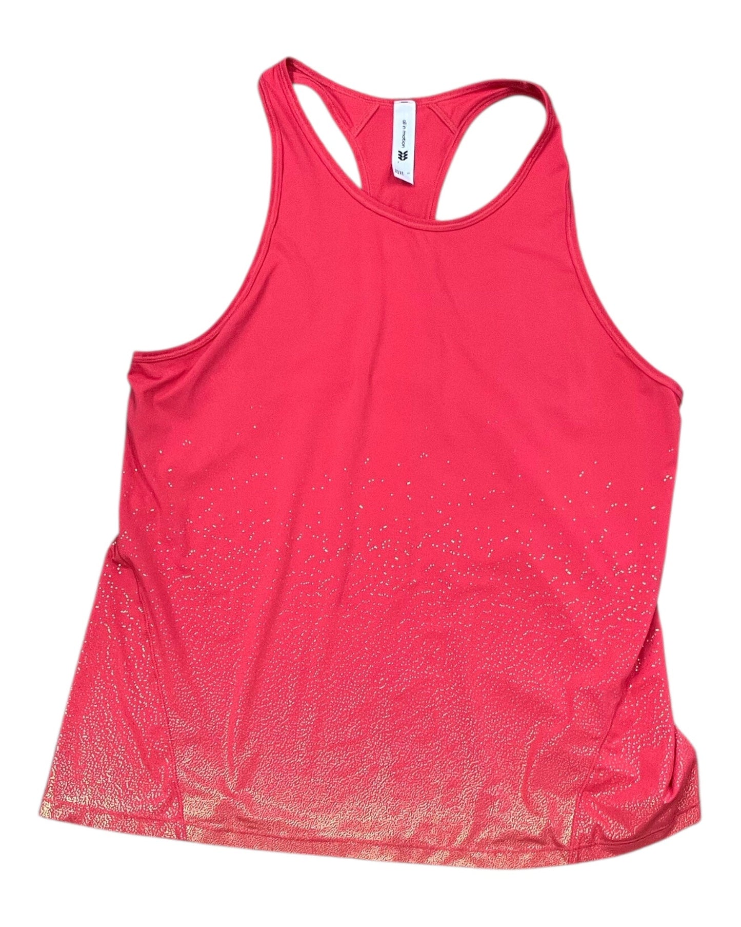 Tank Top By All In Motion In Red, Size:L