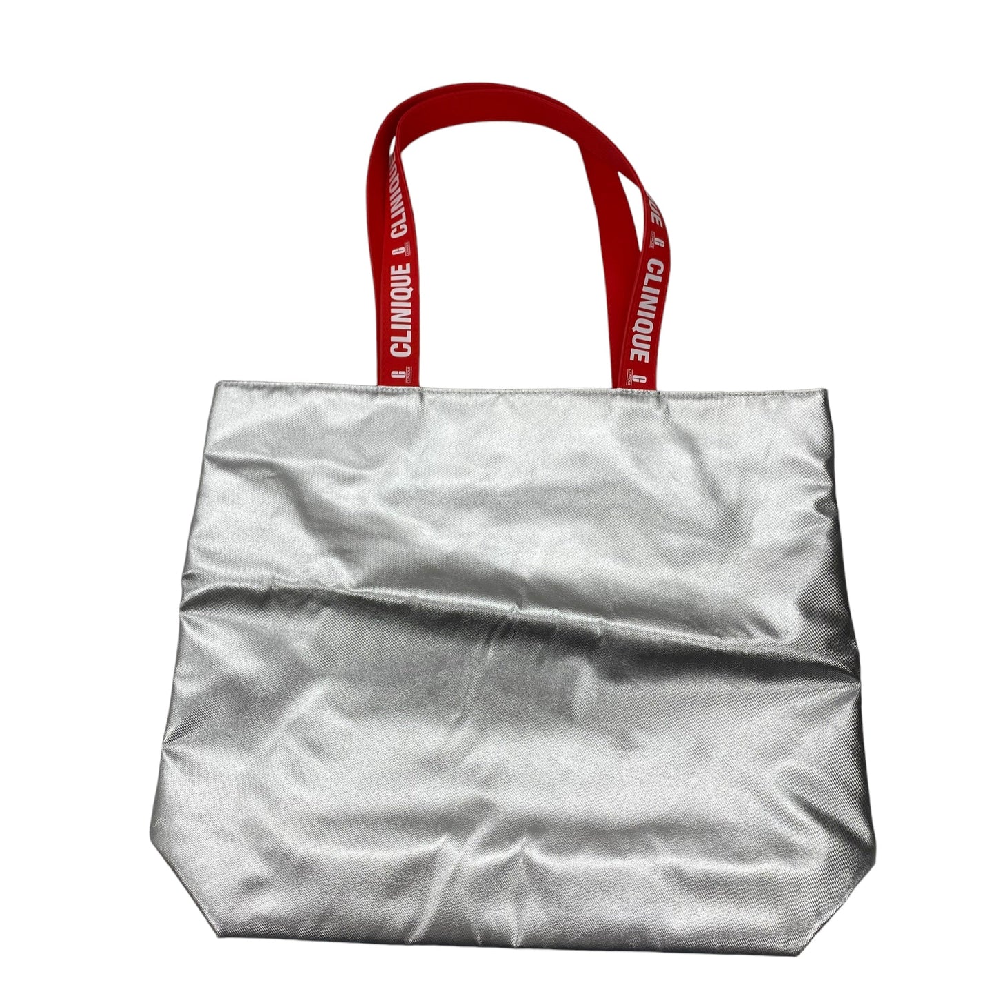 SILVER TOTE by CLINIQUE Size:MEDIUM