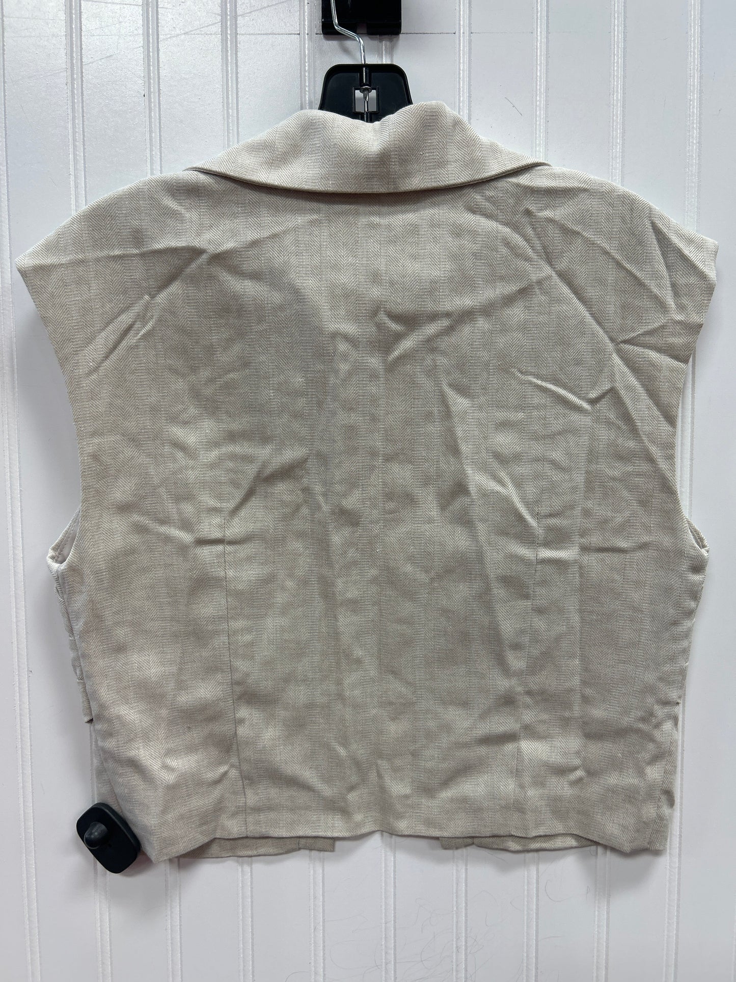 Blouse Ss By Commense In Tan, Size:M