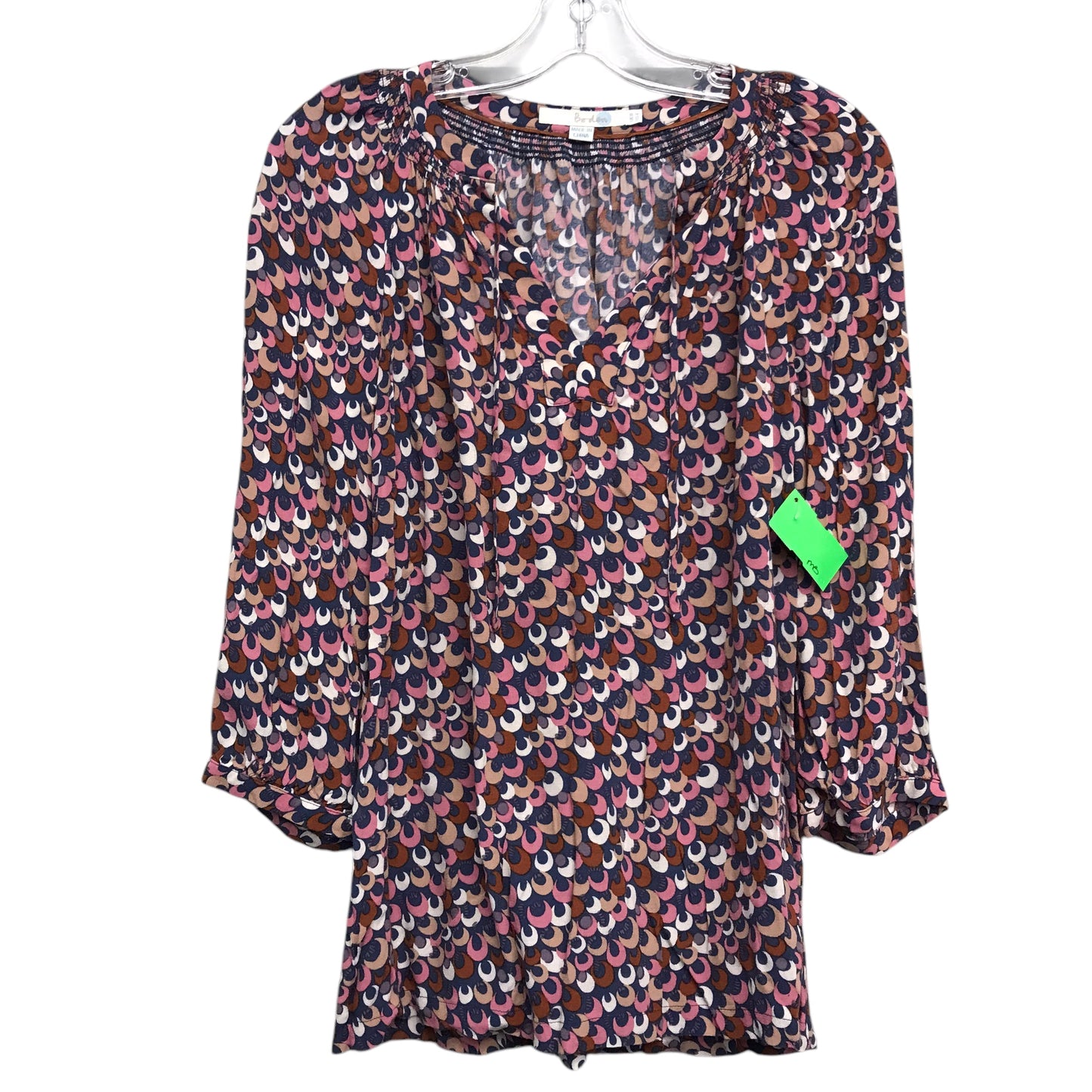 Top 3/4 Sleeve By Boden In Multi, Size:M