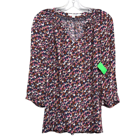 Top 3/4 Sleeve By Boden In Multi, Size:M