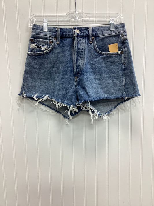 Shorts By Agolde In Blue Denim, Size:4