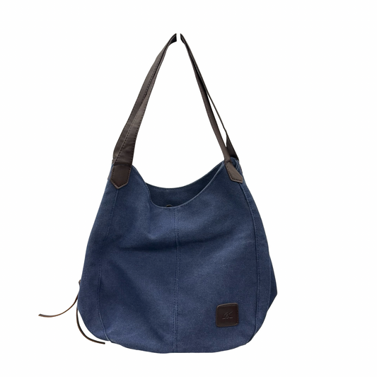 Handbag By Cme In Blue, Size:Medium