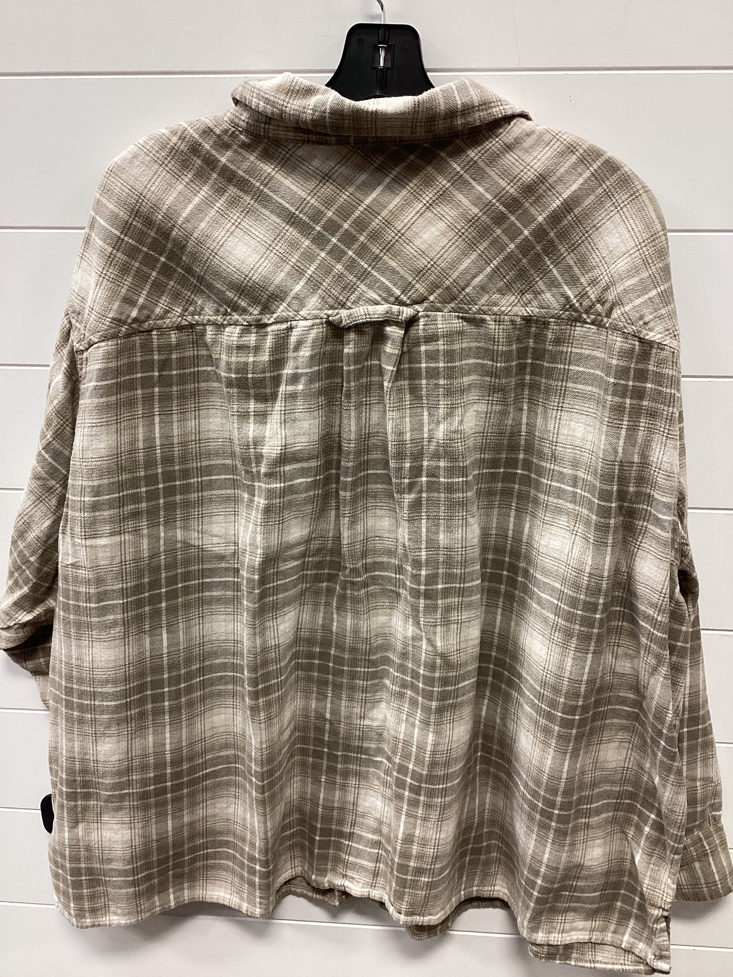 Top Ls By Arizona In Tan, Size:1X