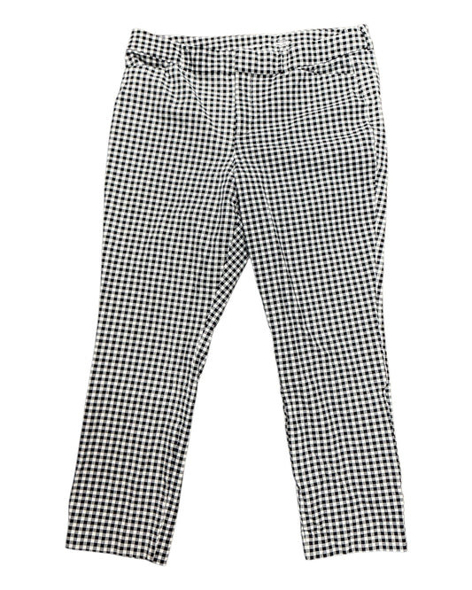 Pants Dress By Old Navy In Black & White, Size:14