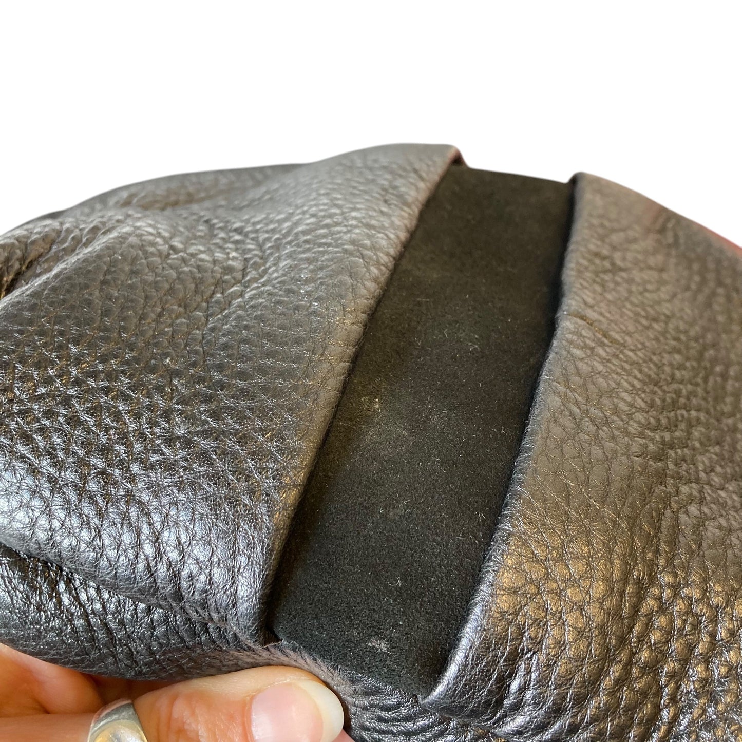 Handbag Leather By Aimee Kestenberg In Black, Size:Large