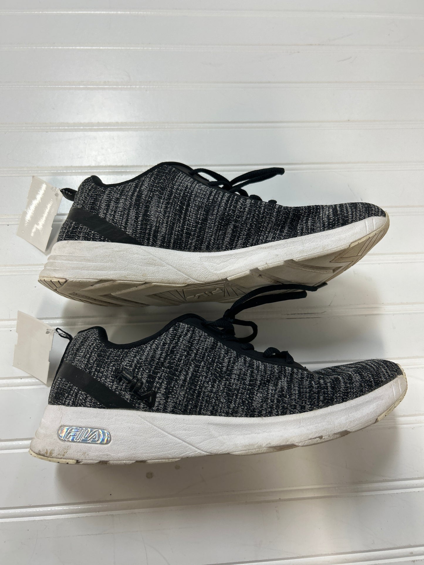 Shoes Athletic By Fila In Black, Size:10