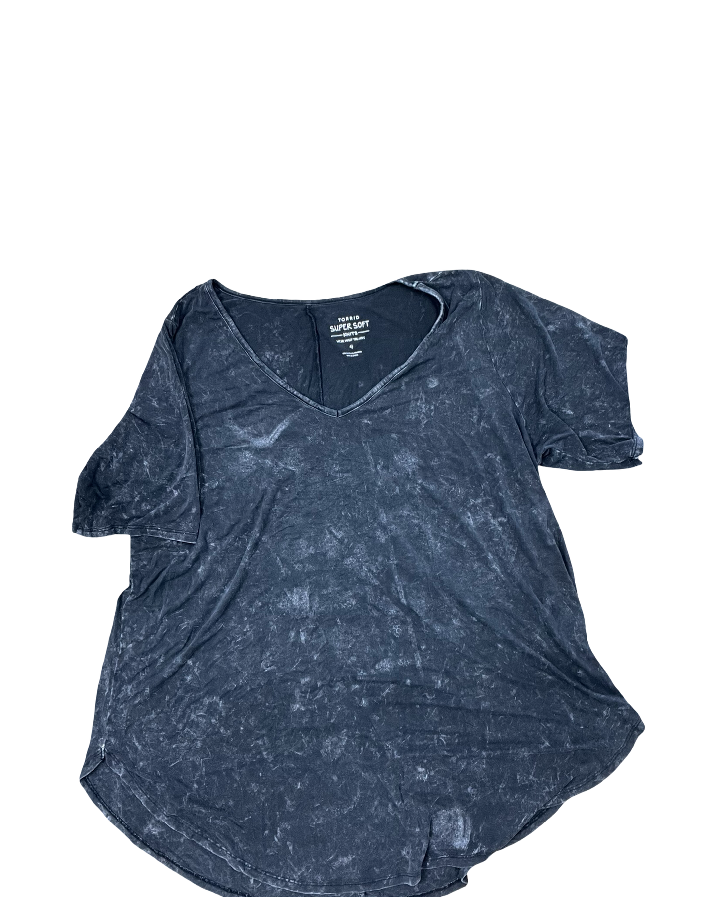 Top Ss By Torrid In Grey, Size:4X