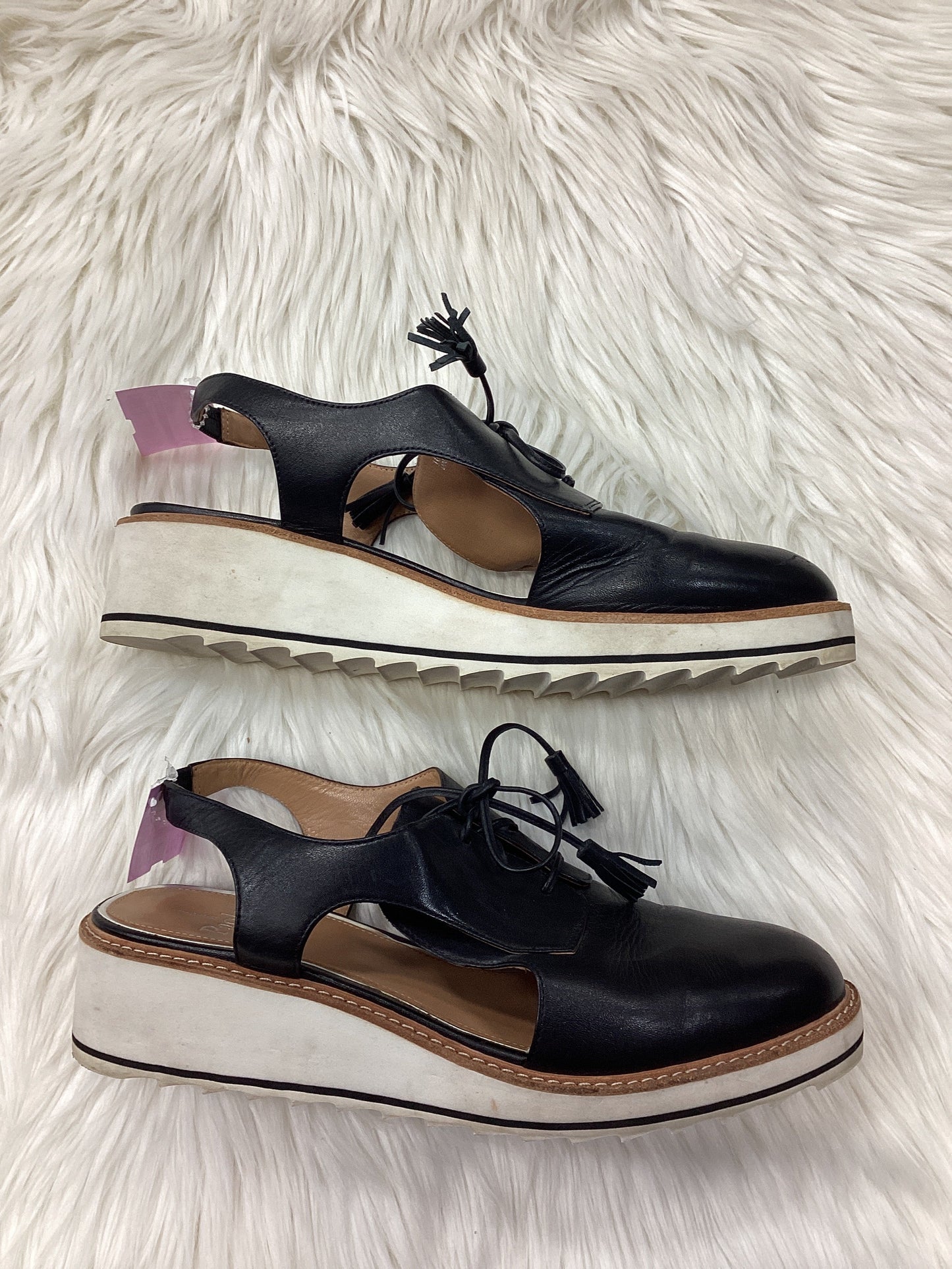 Shoes Flats By Linea Paolo In Black, Size:10