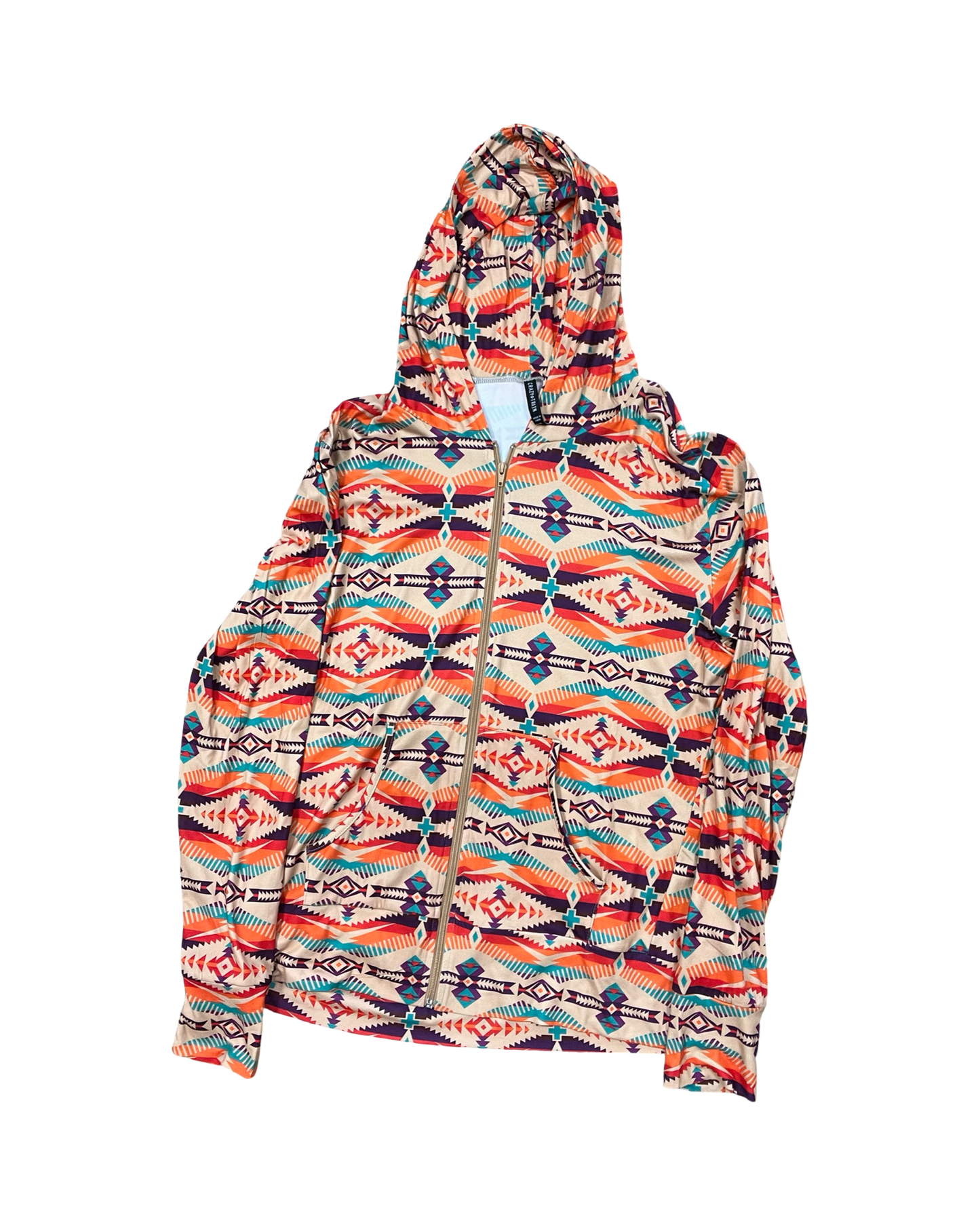 Sweatshirt Hoodie By Crazy Train In Orange, Size:M
