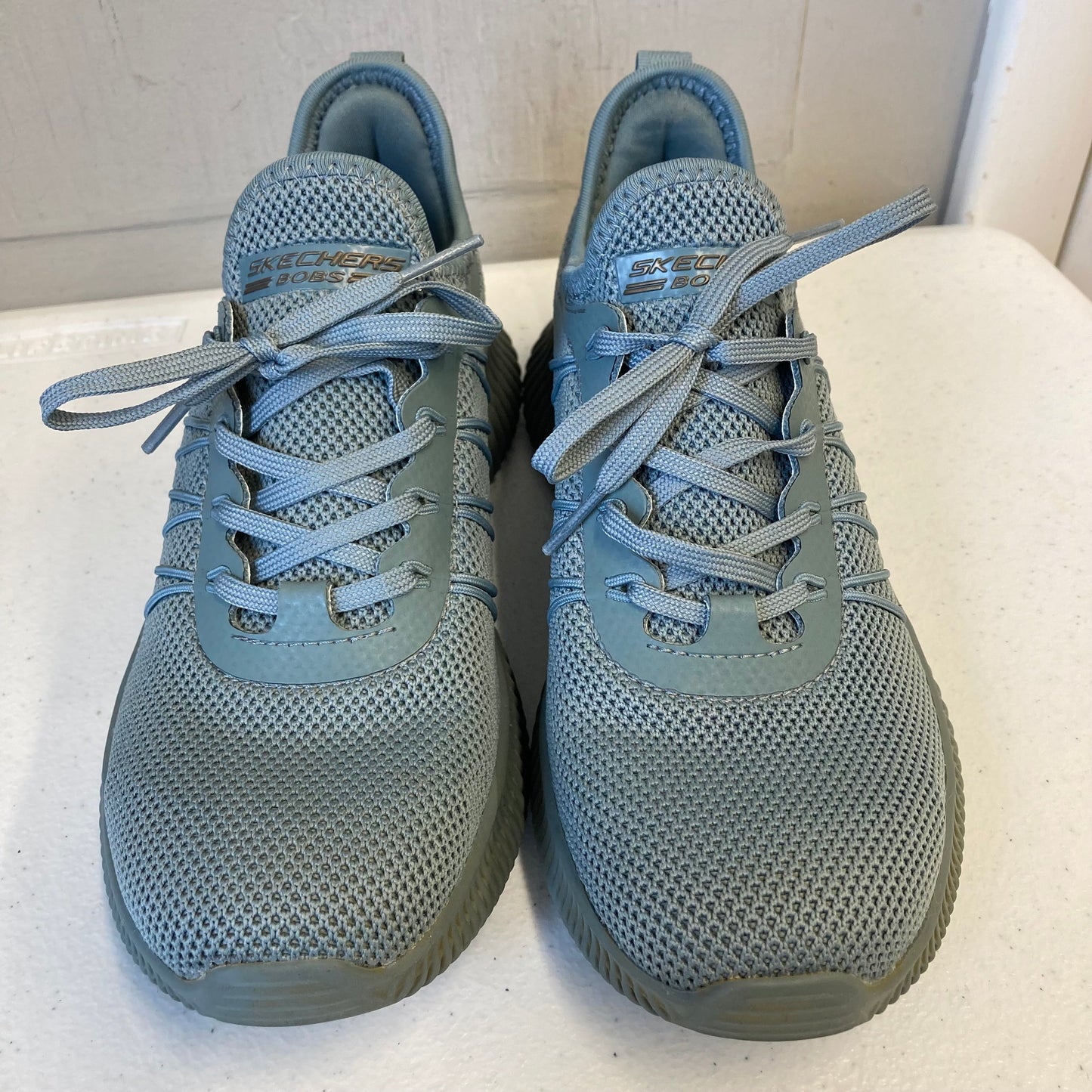 Shoes Athletic By Skechers In Slate Blue, Size:6