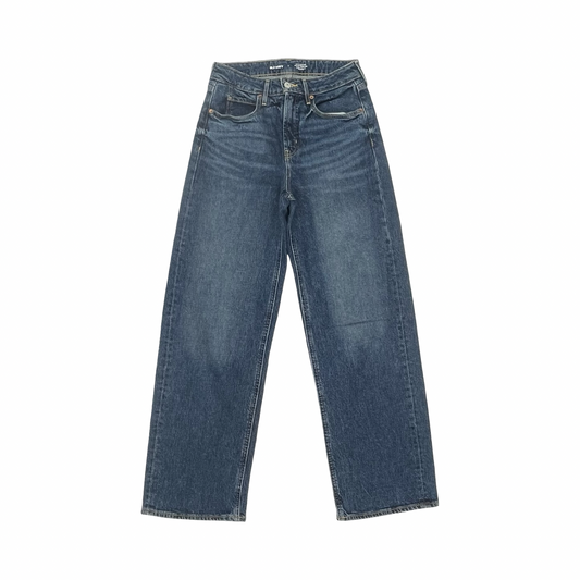 Jeans Wide Leg By Old Navy In Blue Denim, Size:2