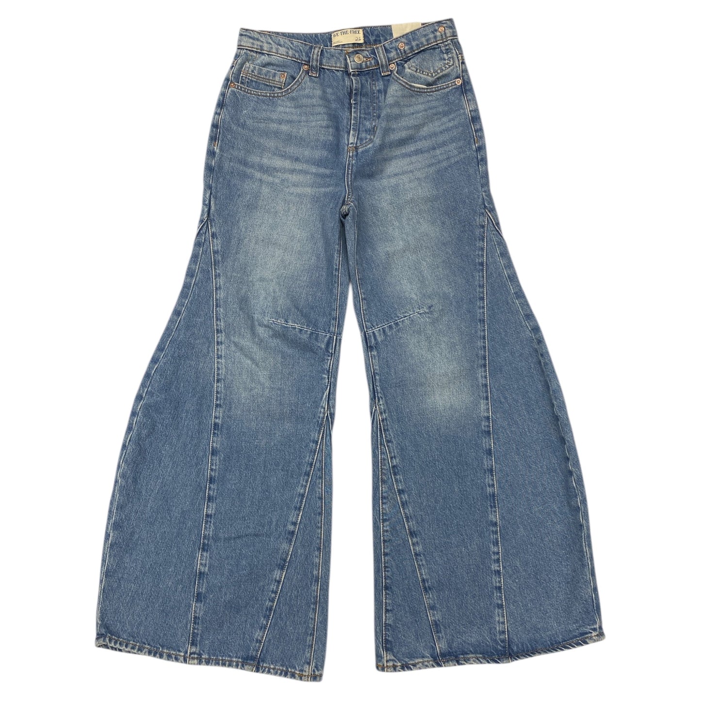 Jeans Flared By We The Free In Blue, Size:2