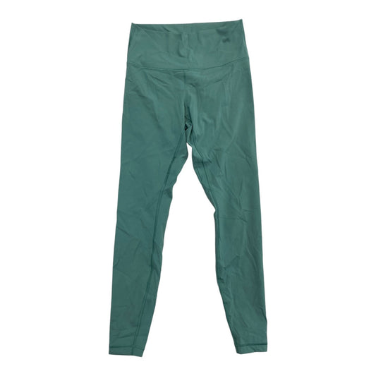 Athletic Leggings By Lululemon In Green, Size:8