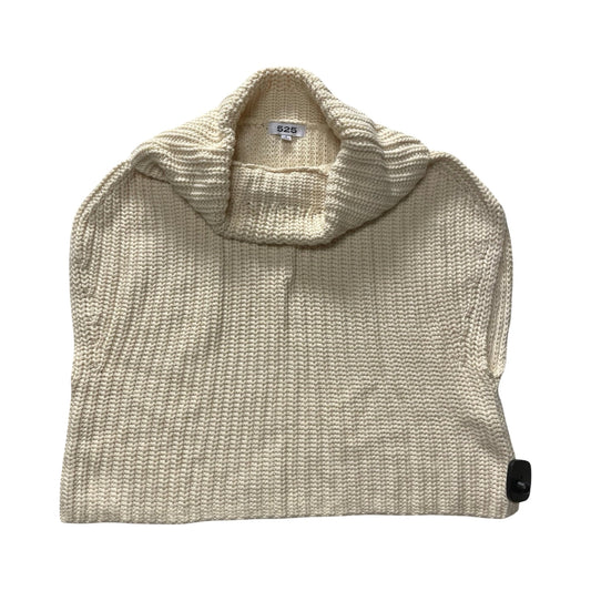 Sweater By 525 In Cream, Size:S