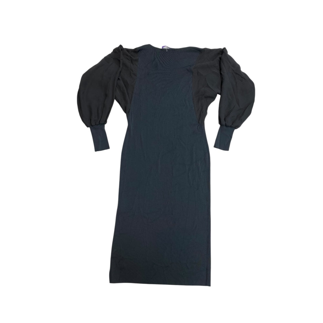 Dress Party Long By Ralph Lauren In Black, Size:M