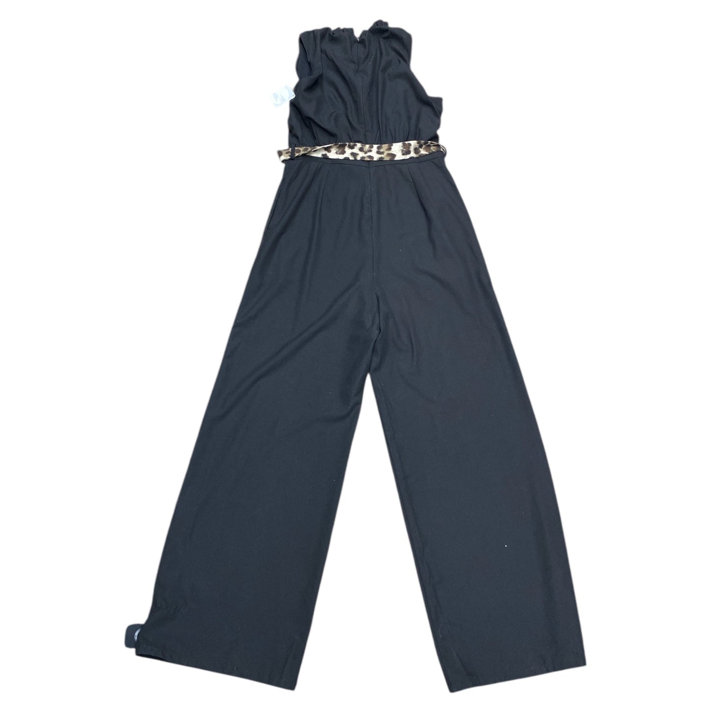 Jumpsuit By Main Strip In Black & Brown, Size:M