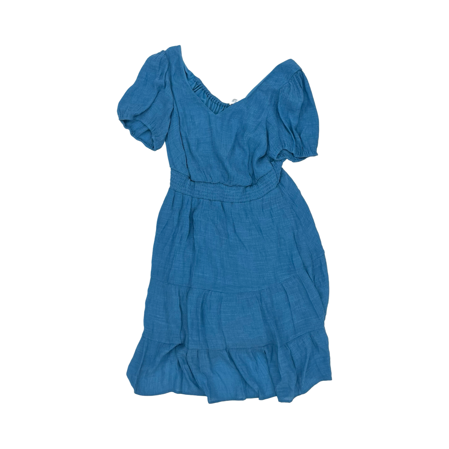 Dress Casual Short By Cmf In Blue, Size:2X