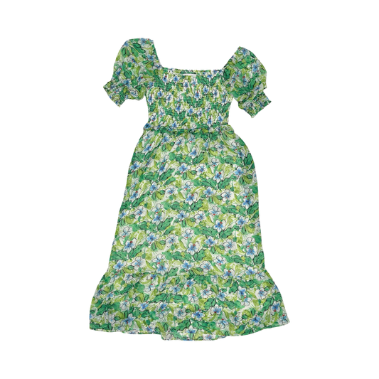 Dress Party Midi By Sadie & Sage In Blue & Green, Size:M