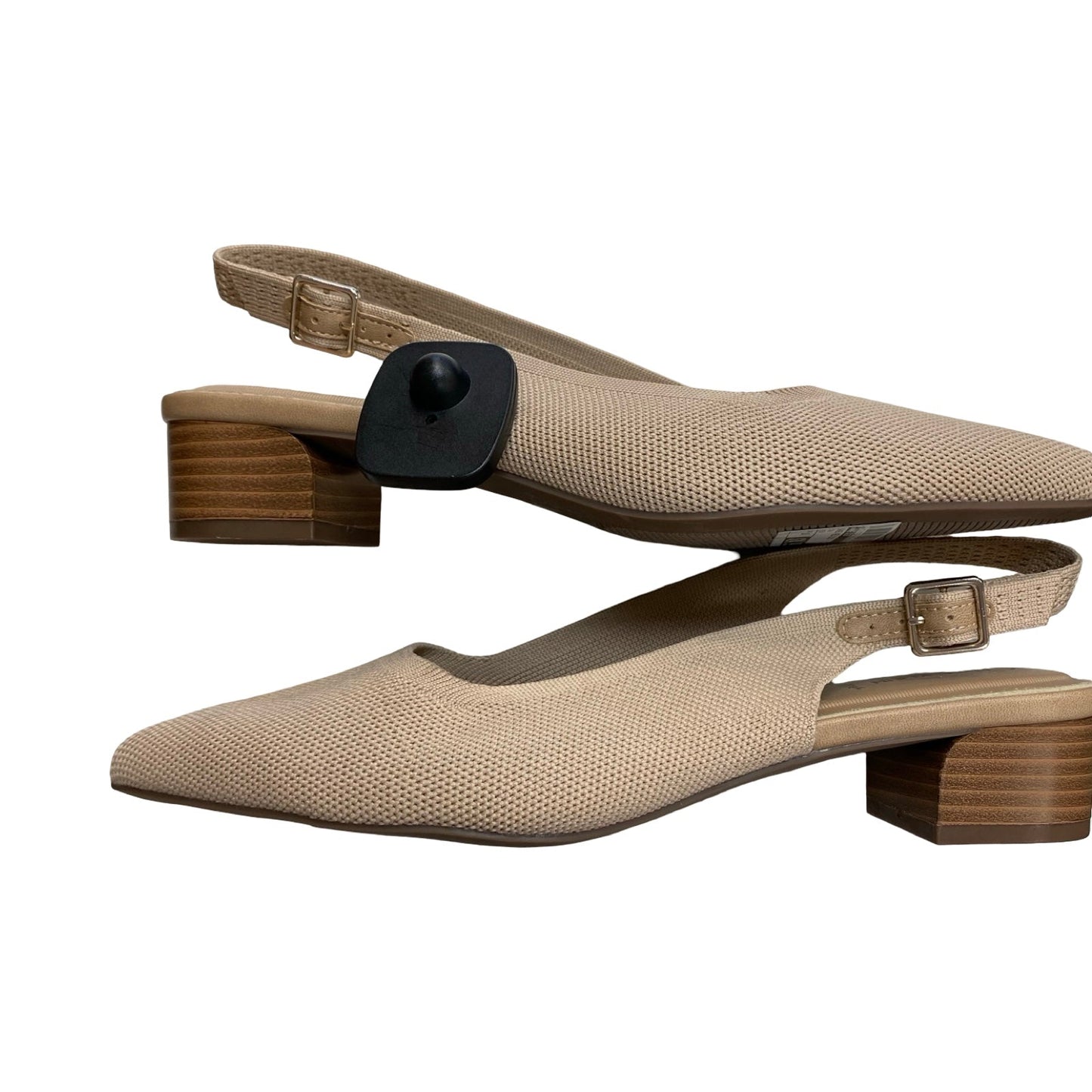 Shoes Heels Block By Anne Klein In Tan, Size:10