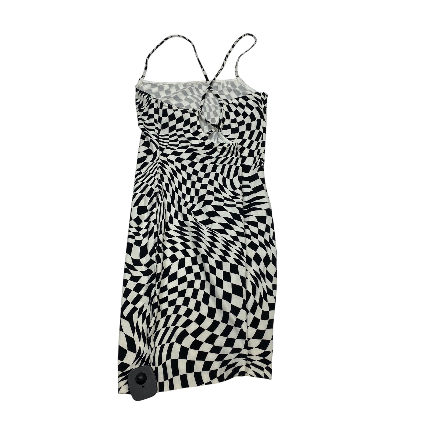 DRESS CASUAL SHORT by H&M in BLACK & WHITE, Size:S