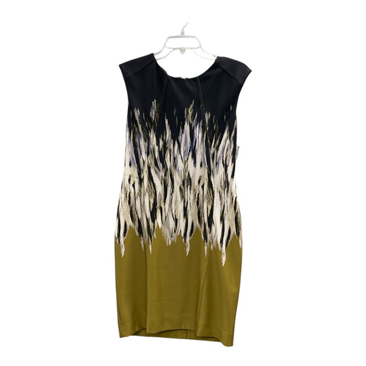 Dress Casual Short By Vince Camuto In Black & Green, Size:M