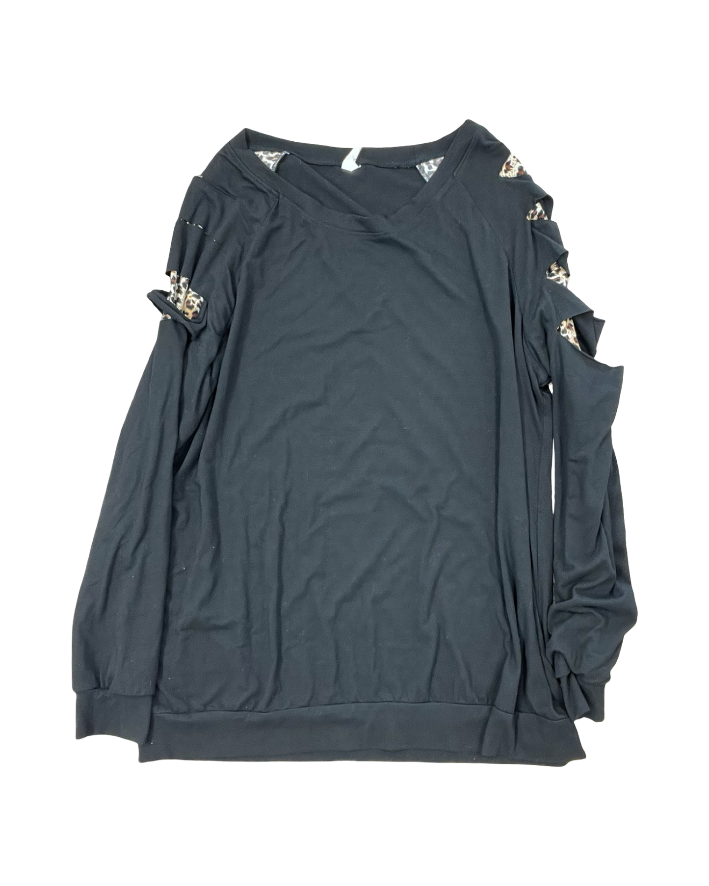 Top Ls By Clothes Mentor In Black, Size:Xl