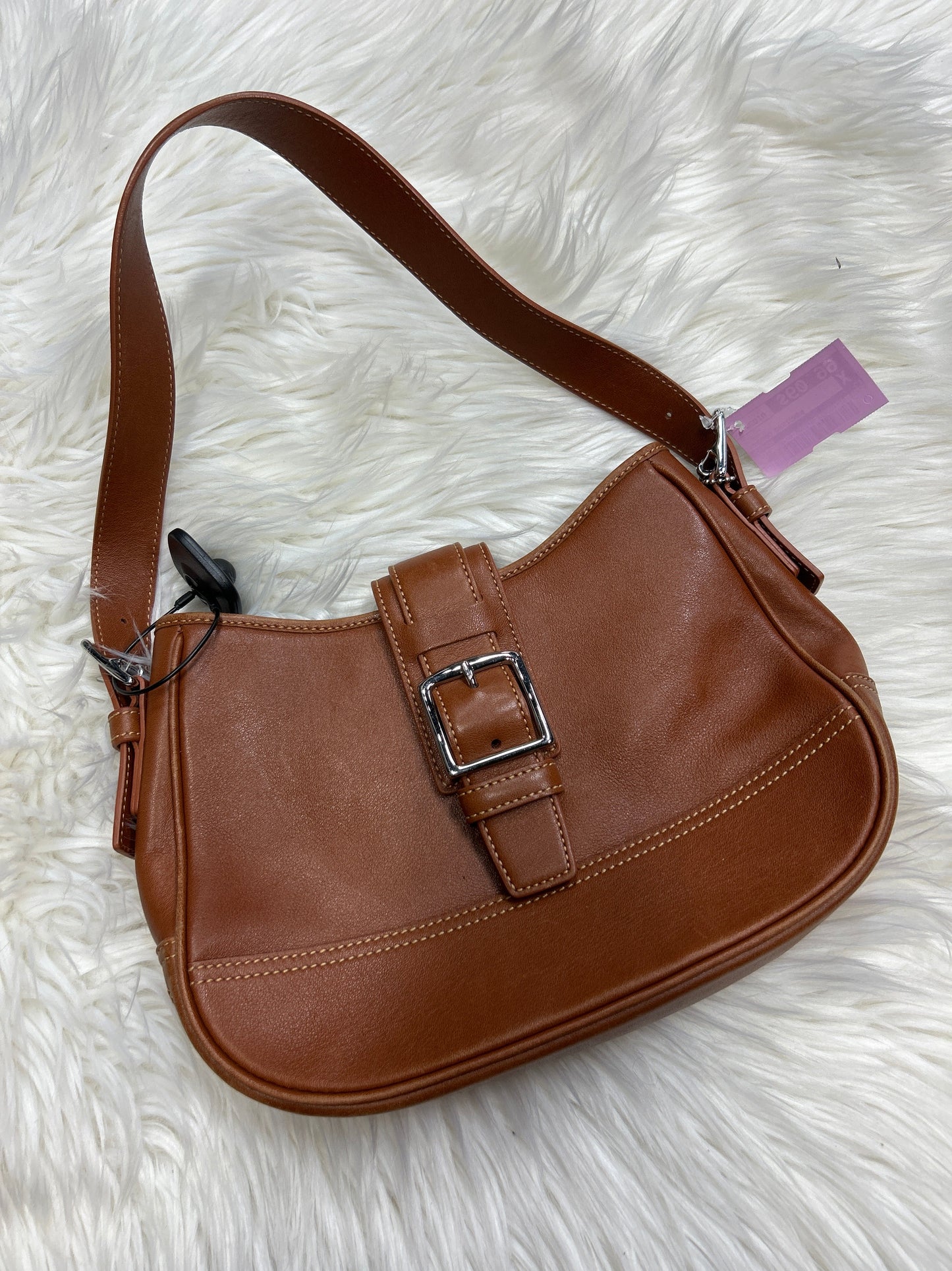 Handbag Designer By Coach In Brown, Size:Medium