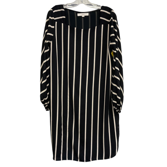 Dress Casual Short By Loft In Striped Pattern, Size:M