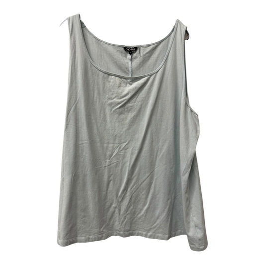 Tank Top By Nic + Zoe In Blue, Size:3X