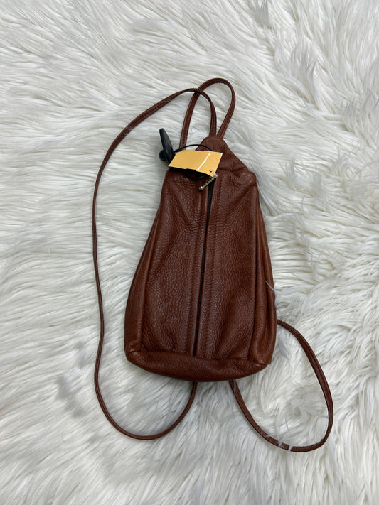 Handbag Leather By Cmc In Brown, Size:Small