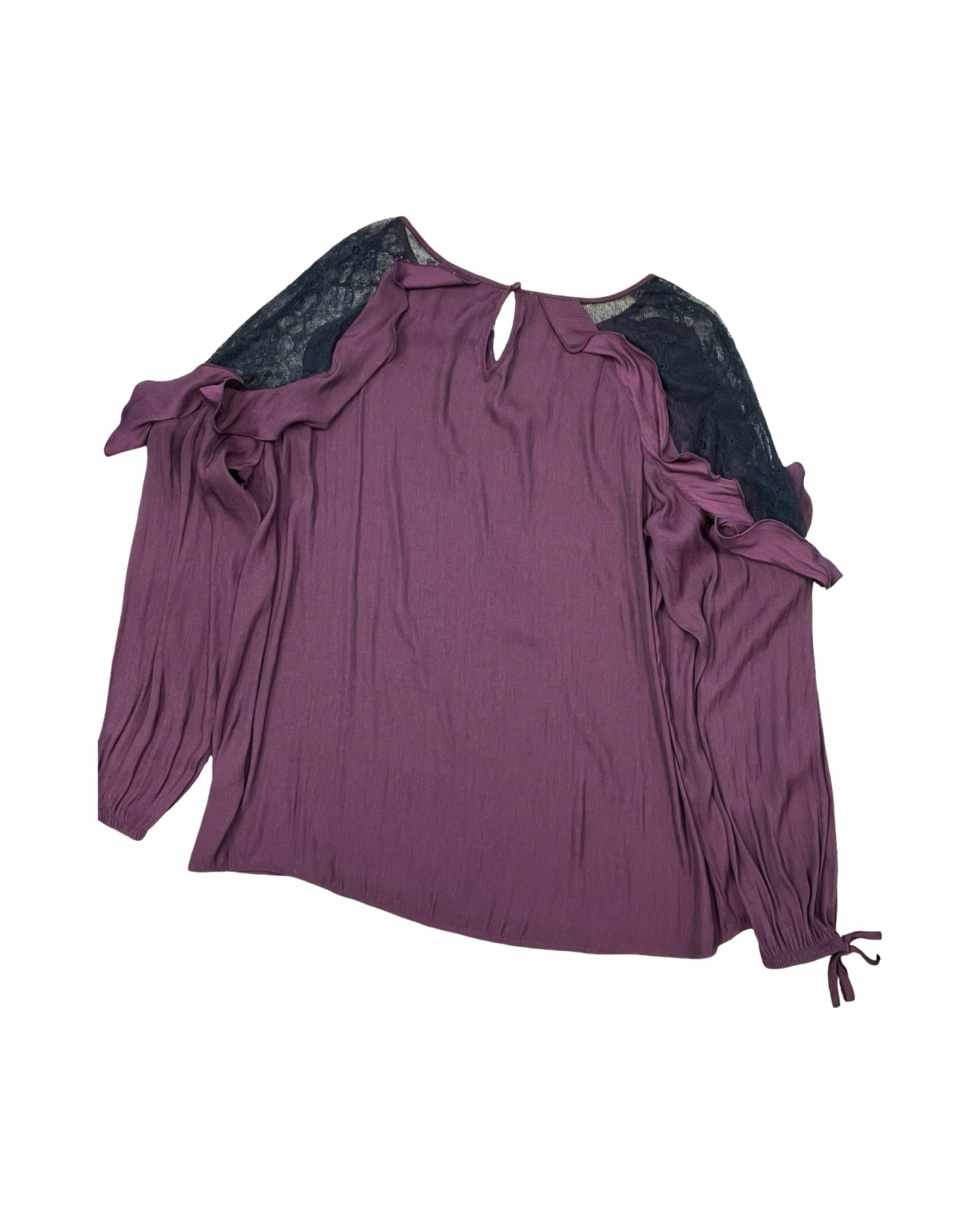 Top Ls By Maurices In Maroon, Size:Xl