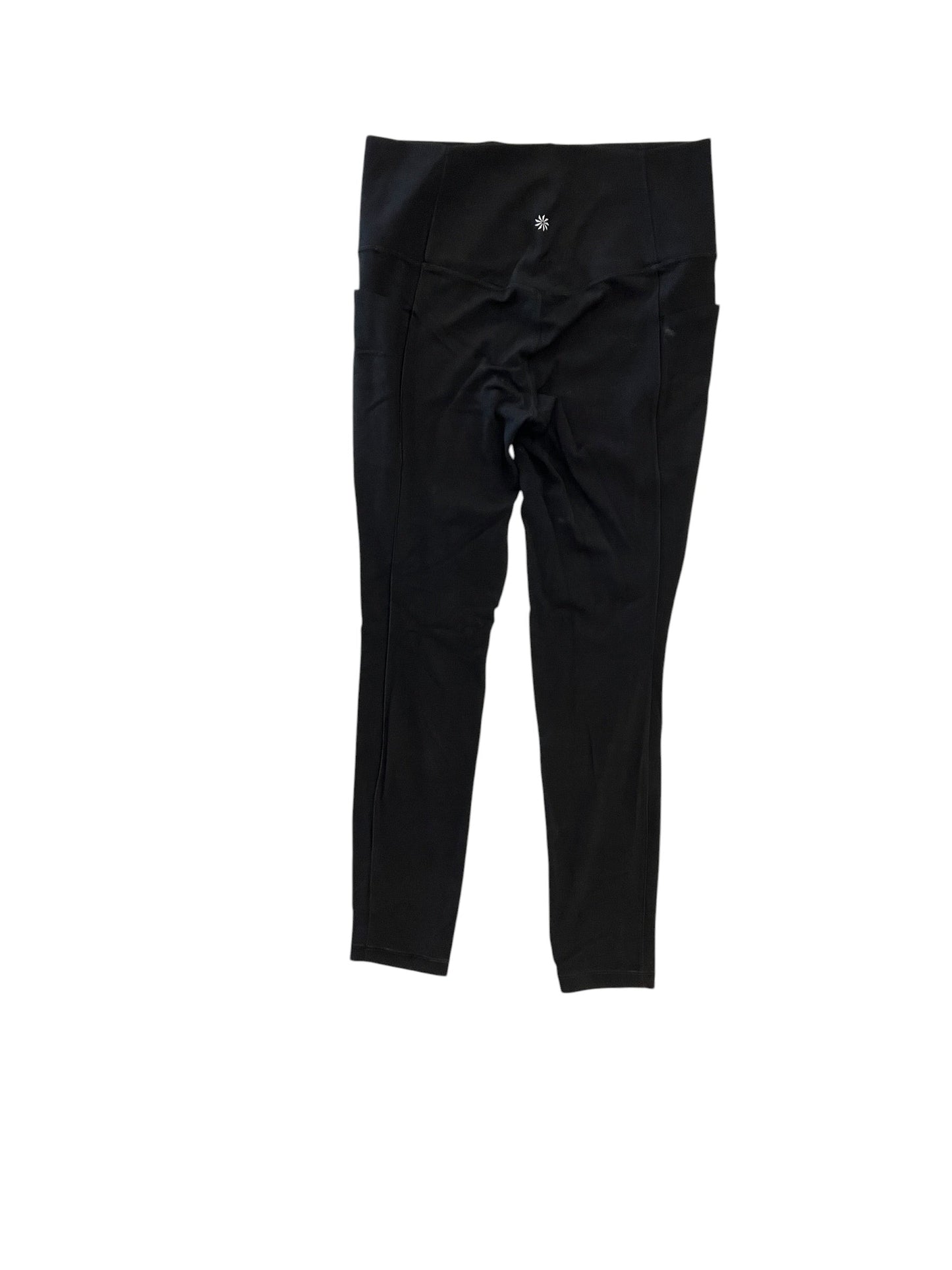 Athletic Leggings By Athleta In Black, Size:M