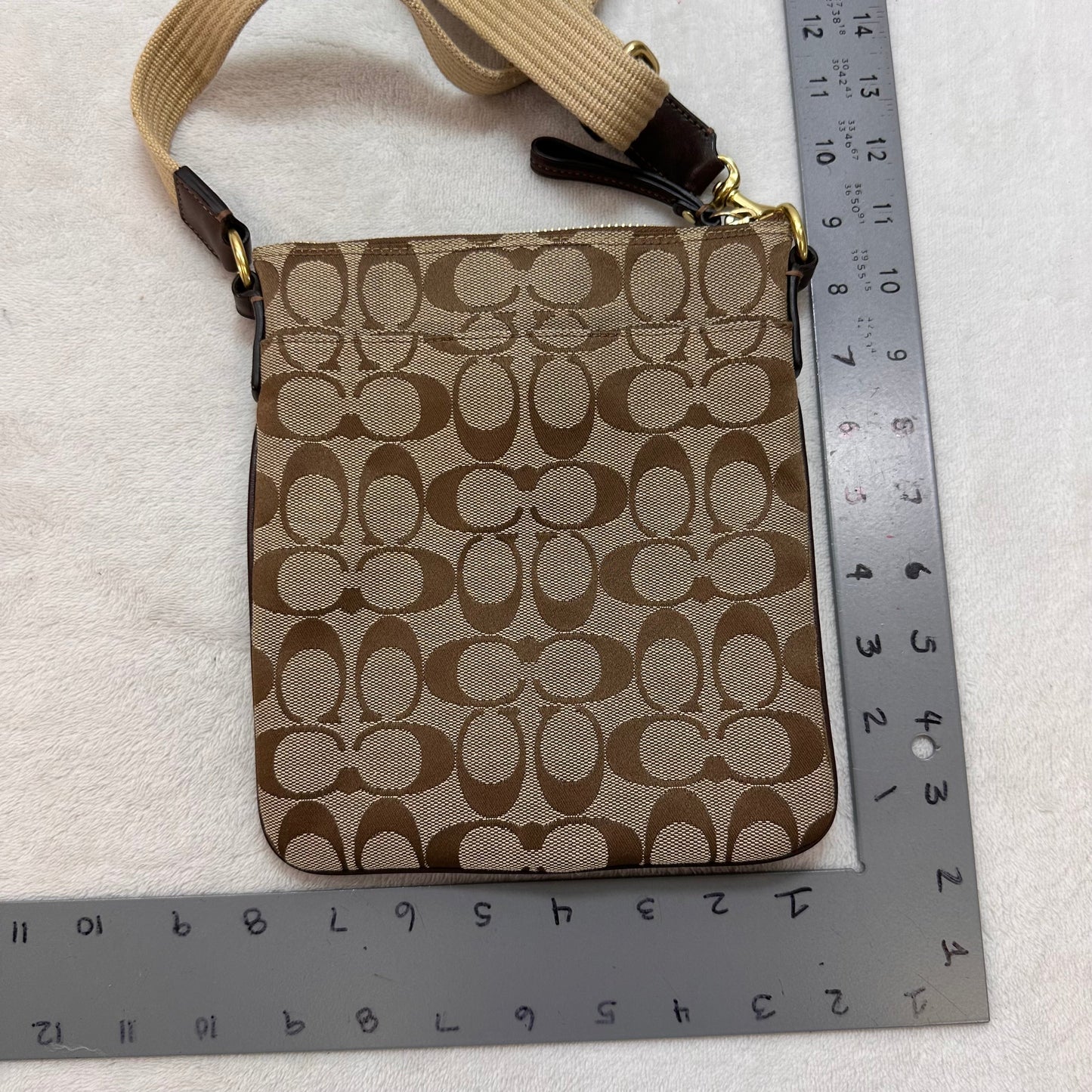 Crossbody Designer By Coach, Size: Small