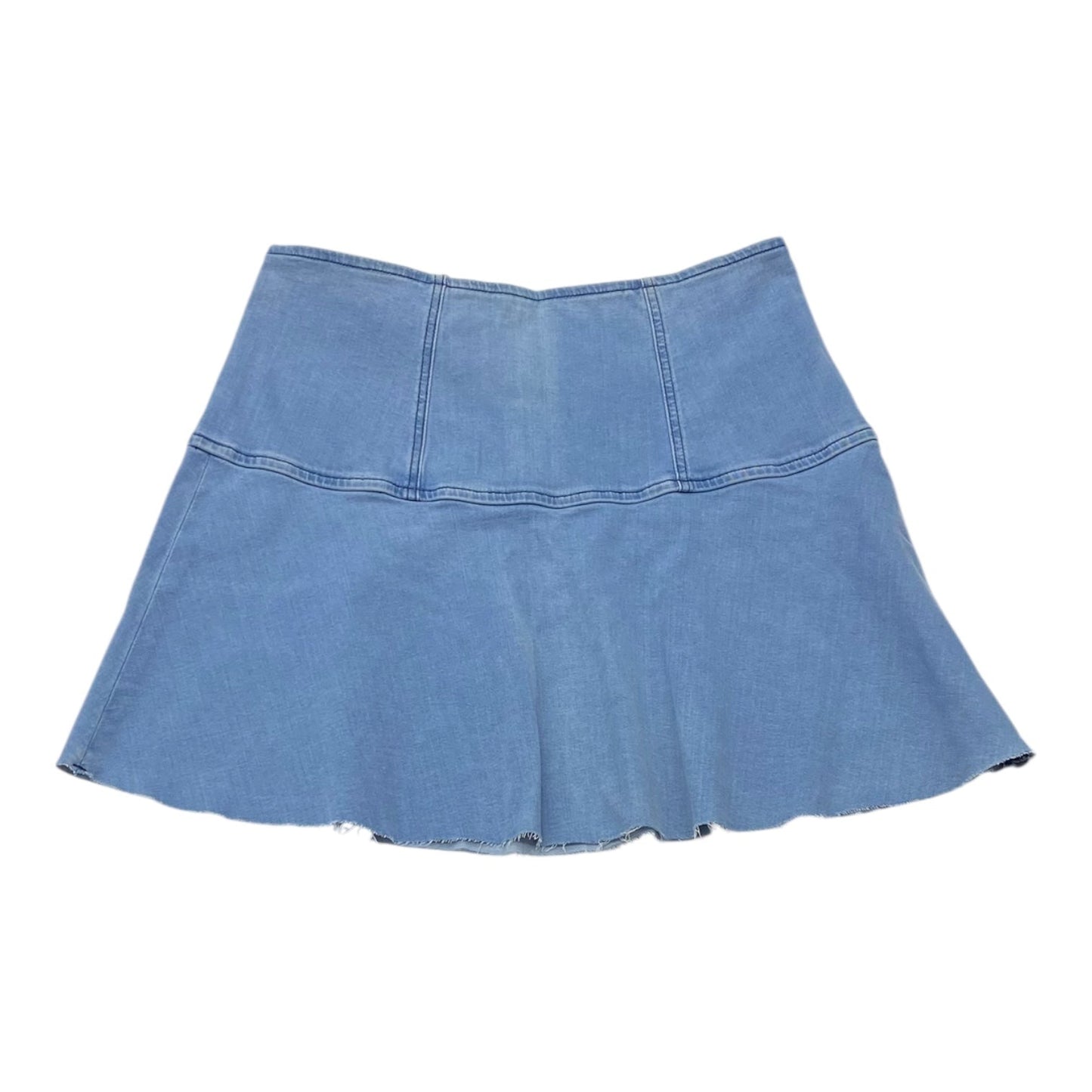 Skirt Midi By We The Free In Blue Denim, Size:12