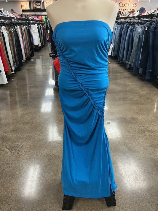 Dress Casual Maxi By Anthropologie In Blue, Size:S