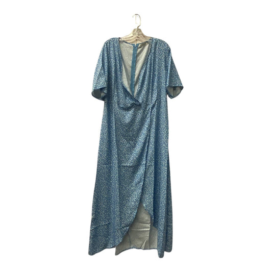 Dress Casual Maxi By Misslook In Blue, Size:2X