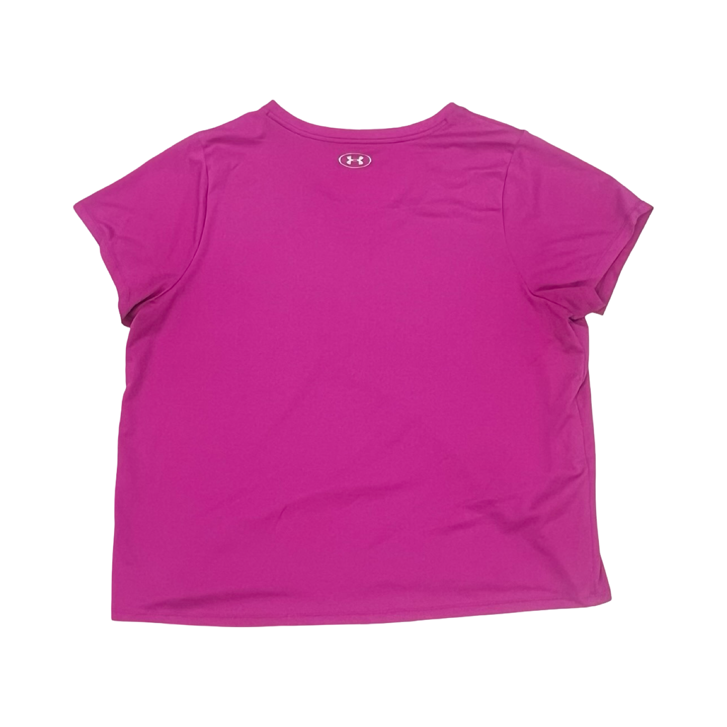 Athletic Top Ss By Under Armour In Purple, Size:2X