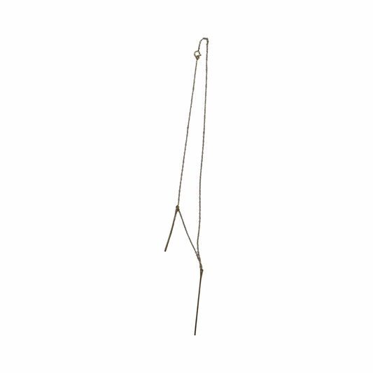 Necklace Pendant By Clothes Mentor In Gold