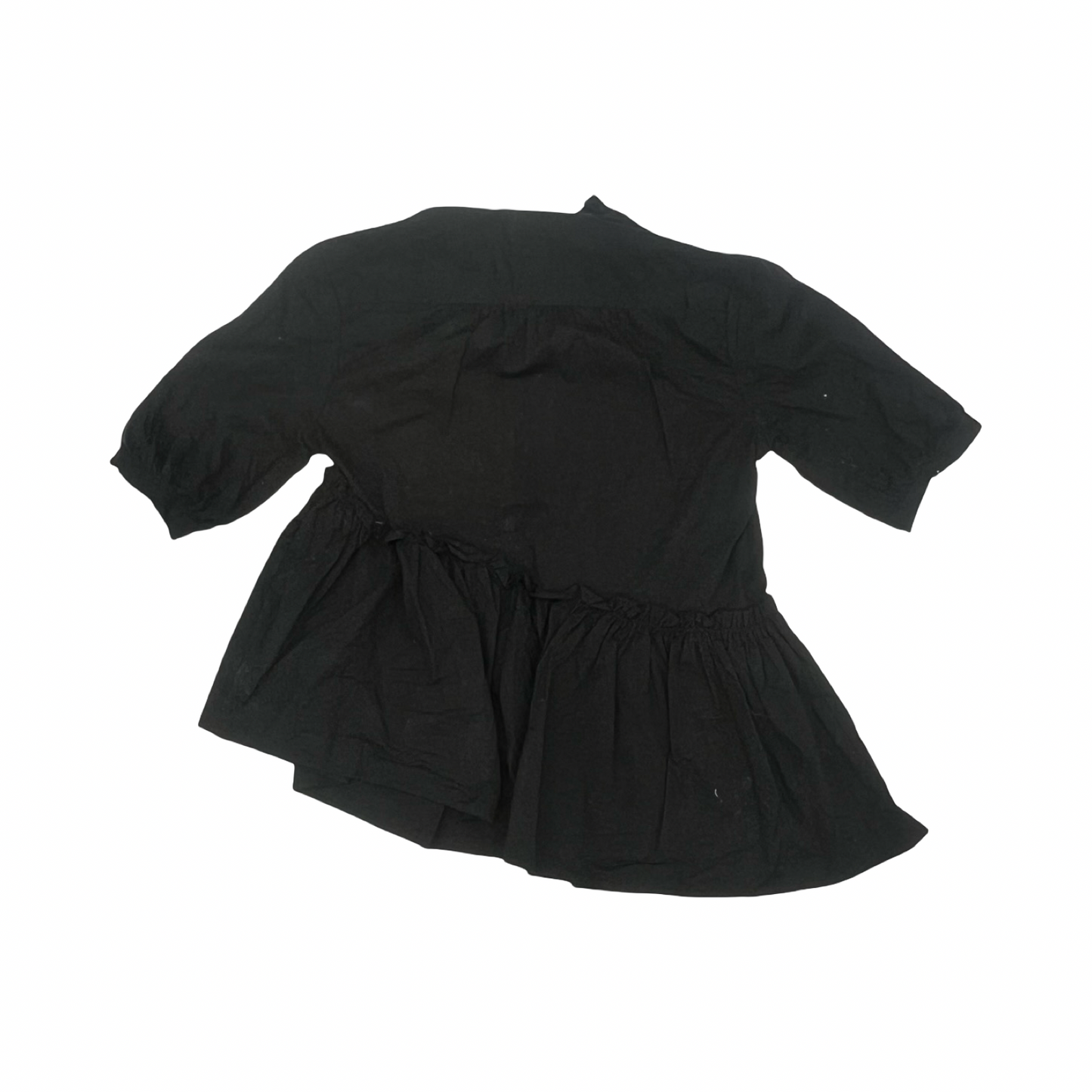 Blouse Ss By Scoop In Black, Size:S